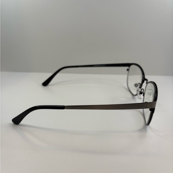 FRAMES ONLY - Eyebuydirect Upper East 55•18•140 Grey/Silver Eyeglasses unisex - Picture 4 of 12